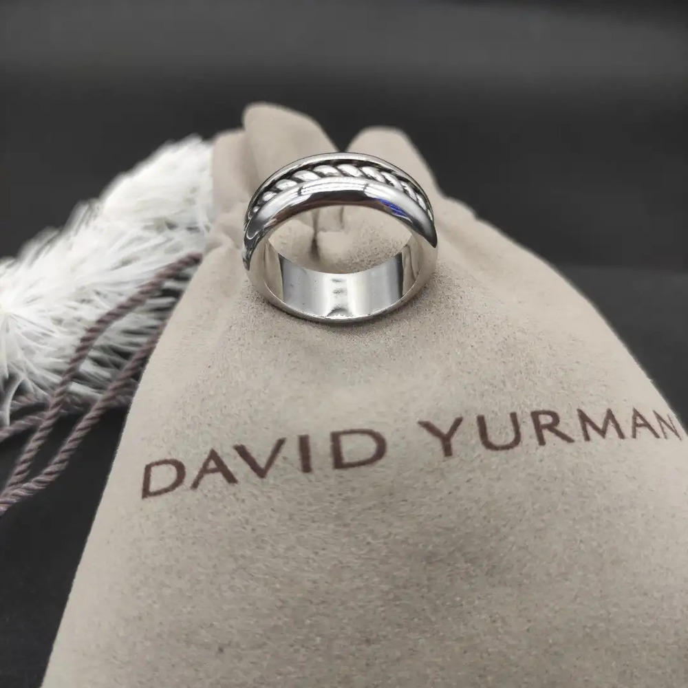 David Yurman Plain Button Ring